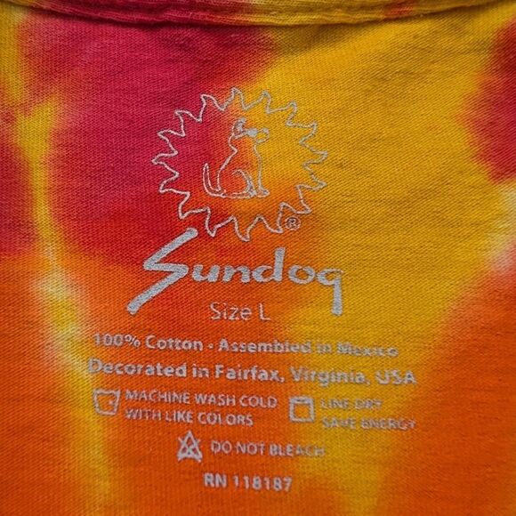 Sun Dog Grateful Dead Tie Dye Tee | L - Picture 2 of 4